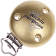 Motivclip "piccola principessa" (Italienisch) : gold