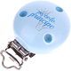 Motivclip "piccolo principe" (Italienisch) : babyblau