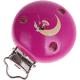 Clip con motivo “Sabbiolino – Luna” : rosa scuro