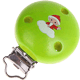 Clip con motivo “Sabbiolino – Nuvola” : verde giallo