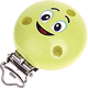 Clip con motivo “Smiley” : limone