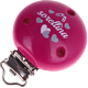 Motivclip "sorellina" (Italienisch) : dunkelpink