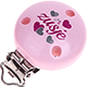 Clip con motivo "Zusje" : rosa