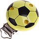 Clip con motivo “Pallone da calcio” : limone