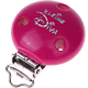 Clip con motivo “Kleine Diva” : rosa scuro