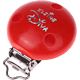 Clip con motivo “Kleine Diva” : rosso