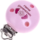 Clip con motivo "Mamas Sonnenschein" : rosa