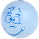 Perlina sagomata “Principe 3D” : azzurro bambino