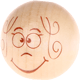 Perlina sagomata “Principessa 3D” : naturale