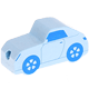 Perlina sagomata “Automobilina” : azzurro bambino