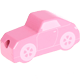 Perlina sagomata “Automobilina” : rosa bambino