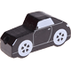 Perlina sagomata “Automobilina” : nero