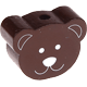 Motivperle Bär : braun