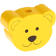 Motivperle Bär : gelb