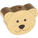Motivperle Bär : gold