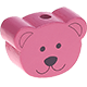 Motivperle Bär : pink