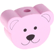 Motivperle Bär : rosa