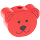 Motivperle Bär : rot