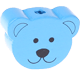 Motivperle Bär : skyblau