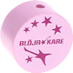 Motivperle "Blöjrokare" (Schwedisch) : rosa
