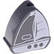 Motivperle Boot : grau