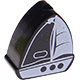 Motivperle Boot : schwarz