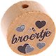 Motivperle "Broertje" (Niederländisch) : natur
