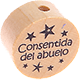 Motivperle "Consentida del abuelo" (Spanisch) : natur