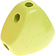 Motivperle Dreieckskörper : lemon