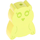 Motivperle Eule : lemon