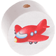 Perlina con motivo “Macchinine” : aereo