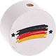 Perlina con motivo “Bandiera” : Germania
