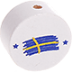 Perlina con motivo “Bandiera” : Svezia