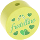 Motivperle "fratellino" (Italienisch) : lemon