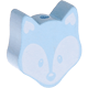 Motivperle Fuchs : babyblau