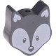 Motivperle Fuchs : grau