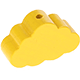 Perlina sagomata “Nuvola” : giallo