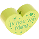 Motivperle Herz - "Ik hou van Mama" (Niederländisch) : lemon