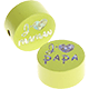 Motivperle "J'aime maman / papa" : lemon