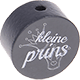 Motivperle "Kleine prins" (Niederländisch) : grau