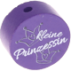 Perlina con motivo “Kleine Prinzessin” : blu viola