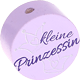 Perlina con motivo “Kleine Prinzessin” : lilla