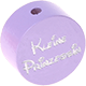 Perlina con motivo glitterato "Kleine Prinzessin" : lilla