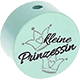 Perlina con motivo “Kleine Prinzessin” : menta