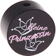 Perlina con motivo “Kleine Prinzessin” : nero