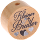 Perlina con motivo "Kleiner Bruder" : naturale