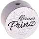 Perlina con motivo “Kleiner Prinz” : argento