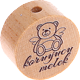 Motivperle "koruyucu melek" (Türkisch) : natur