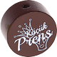 Motivperle "küçük Prens" (Türkisch) : braun