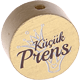 Motivperle "küçük Prens" (Türkisch) : gold